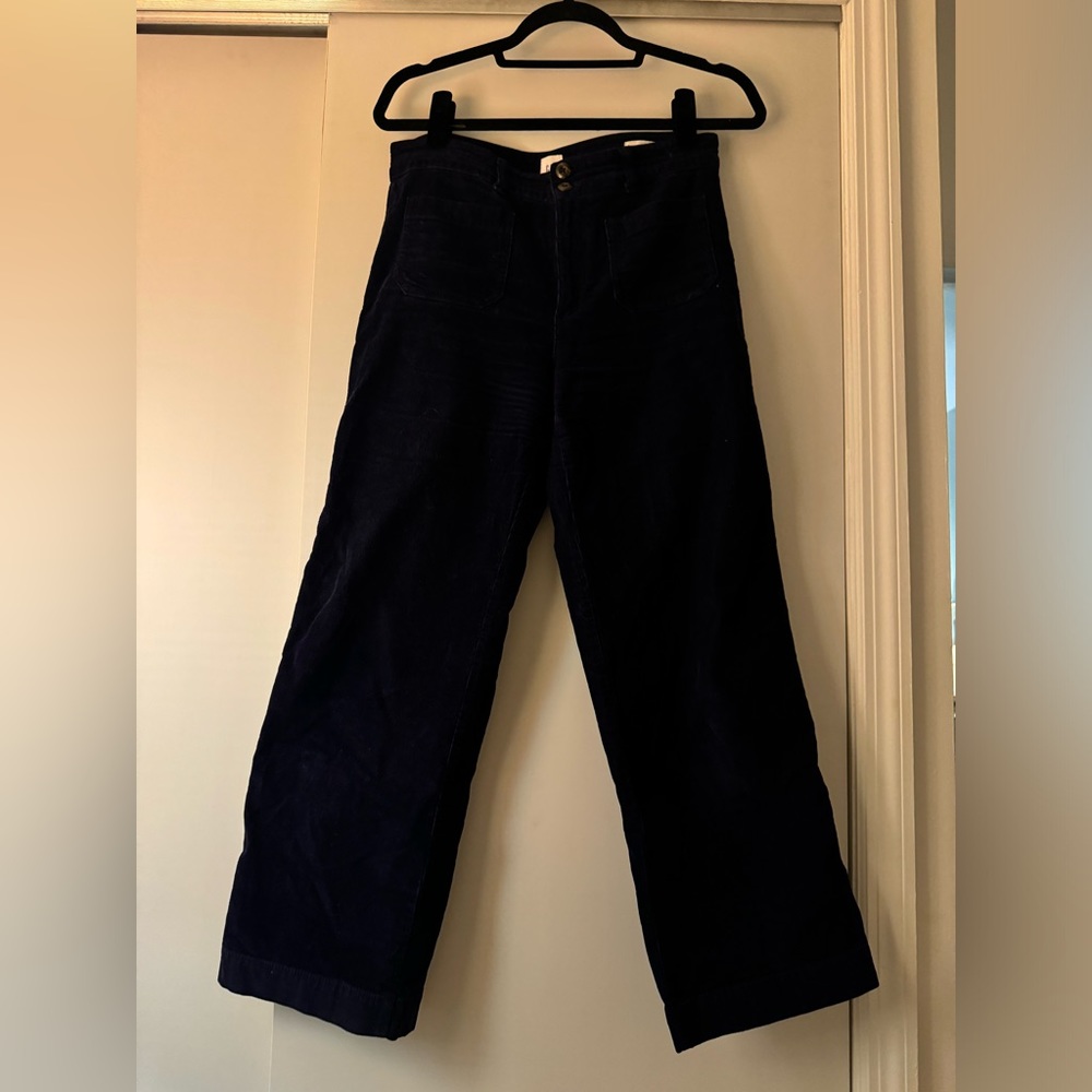 Dark blue Gap corduroys